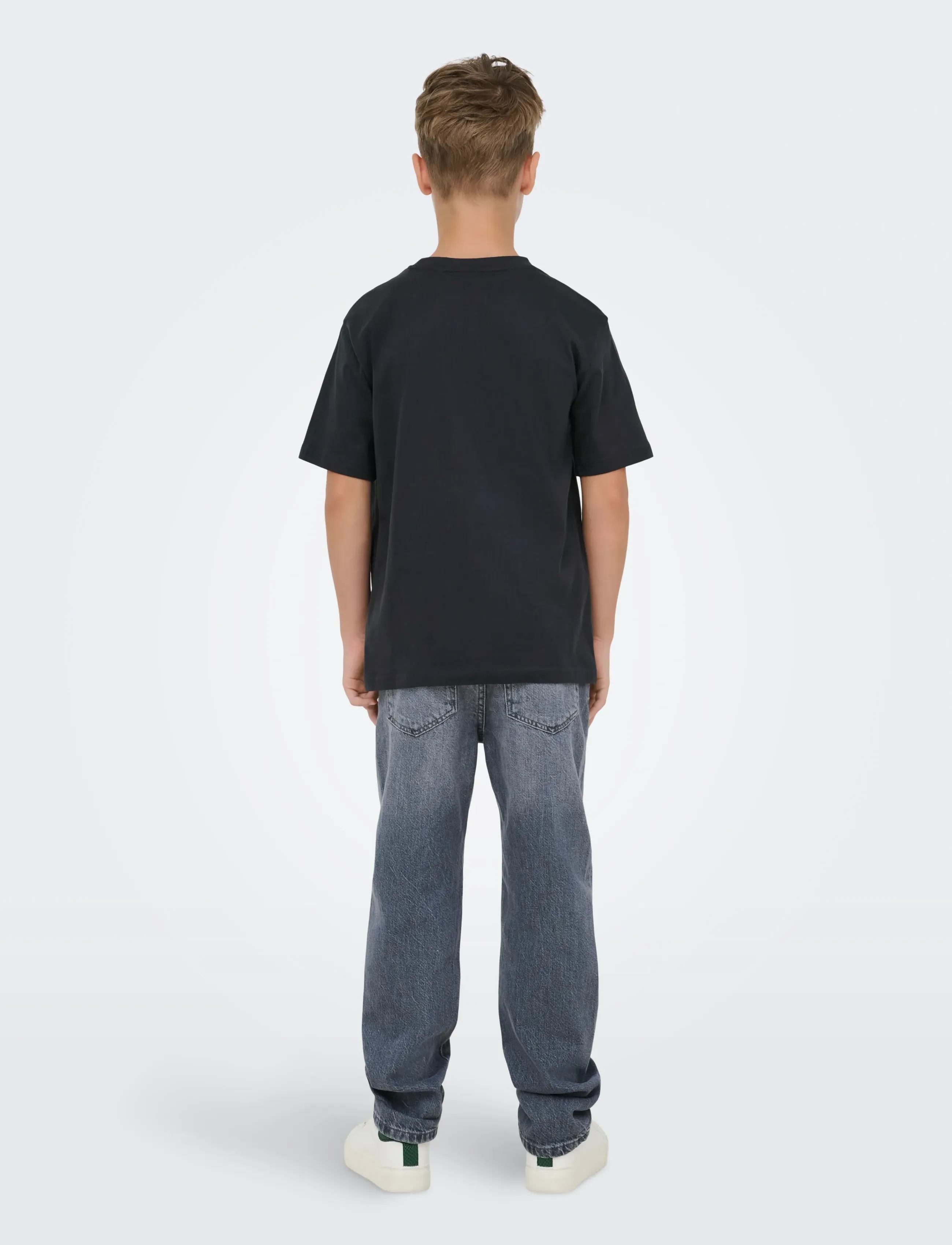 ONLY & SONS - OSJFRED LIFE RLX SS LABEL TEE NOOS - kurzärmelige - dark navy - 4