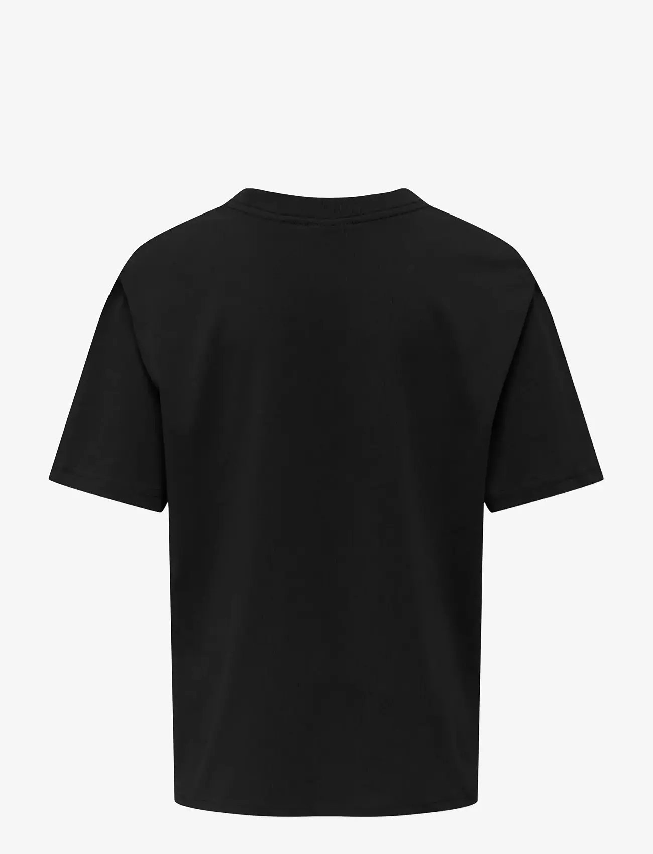 ONLY & SONS - OSJCURATED RLX PRINT SS TEE VD - efterårstøj - black - 1