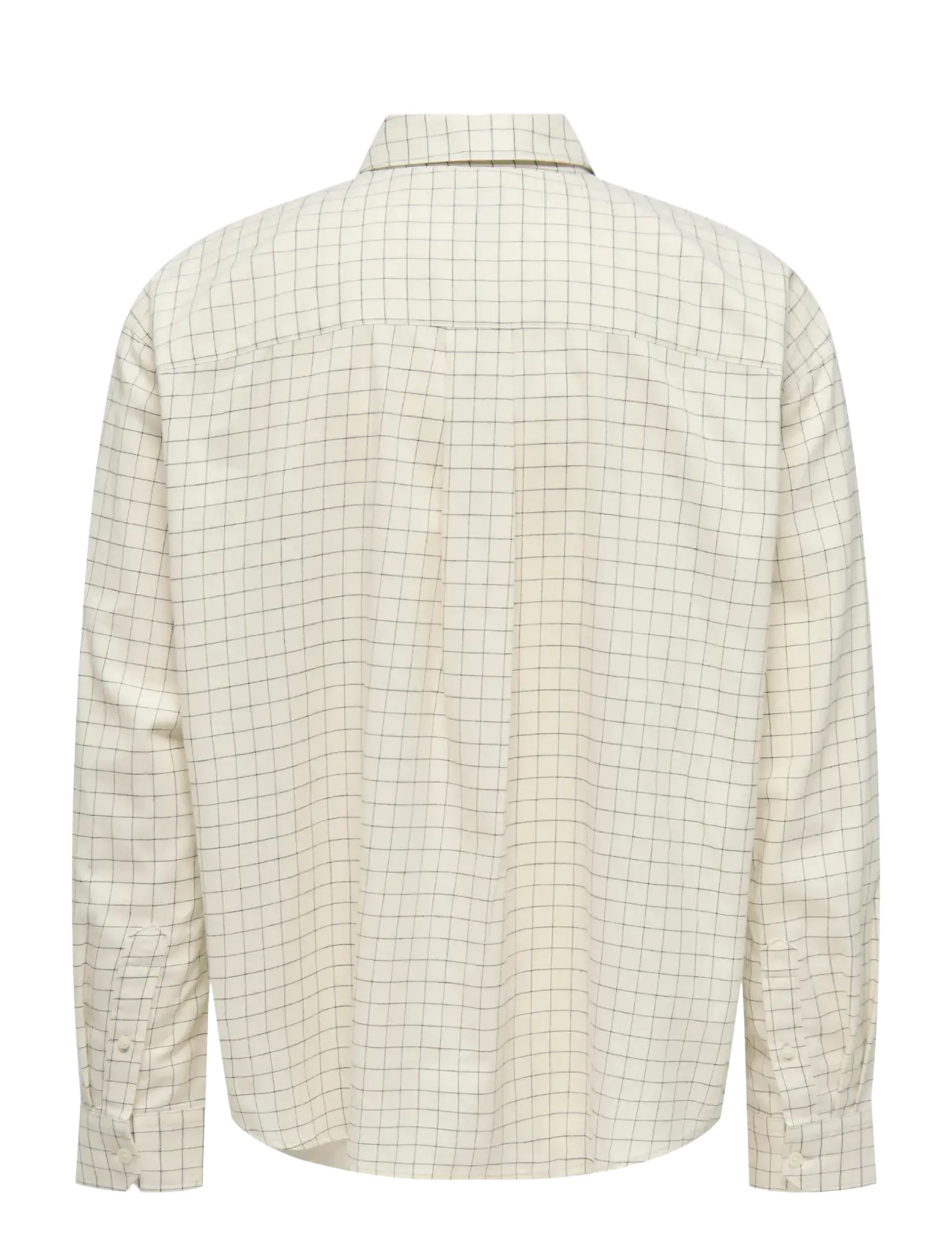 ONLY & SONS - ONSBARNEY RLX CHECK LS SHIRT CF - rutiga skjortor - antique white - 1