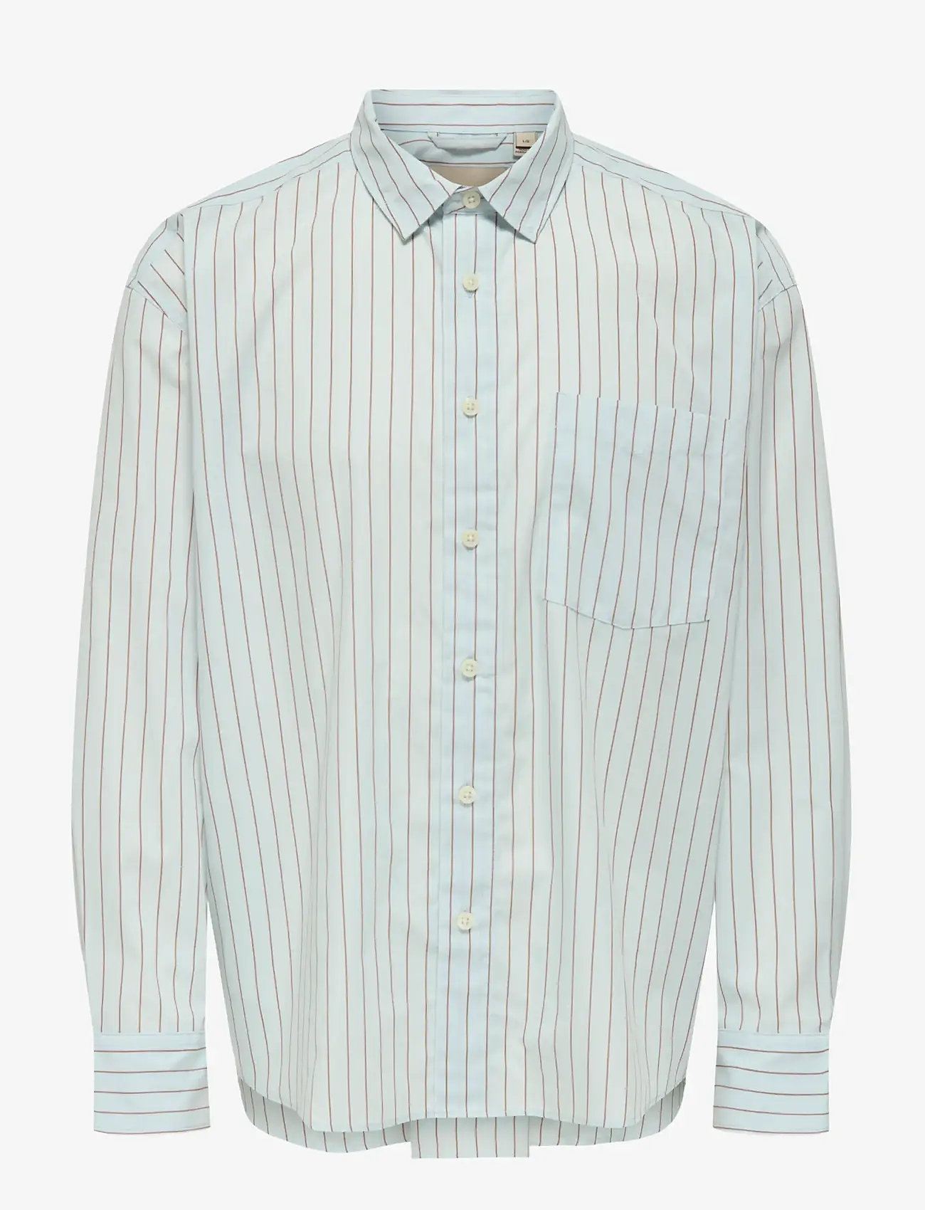 ONLY & SONS - ONSBARRY RLX POPPLIN STRIPE LS CF - julklappar under 500kr - skywriting - 0
