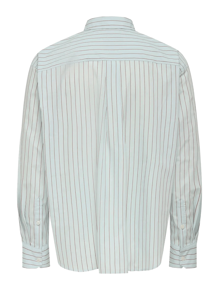 ONLY & SONS - ONSBARRY RLX POPPLIN STRIPE LS CF - triibulised särgid - skywriting - 2