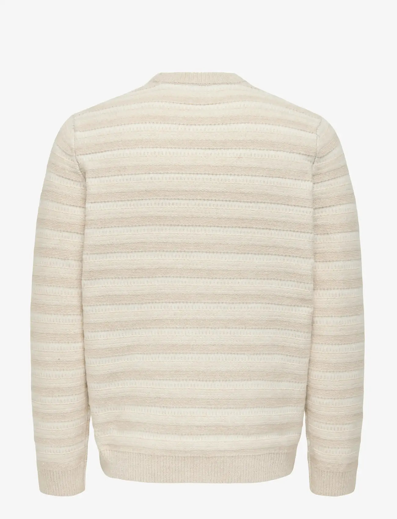 ONLY & SONS - ONSMING LIFE REG LS CREW NECK KNIT - rundhalsad - silver lining - 2