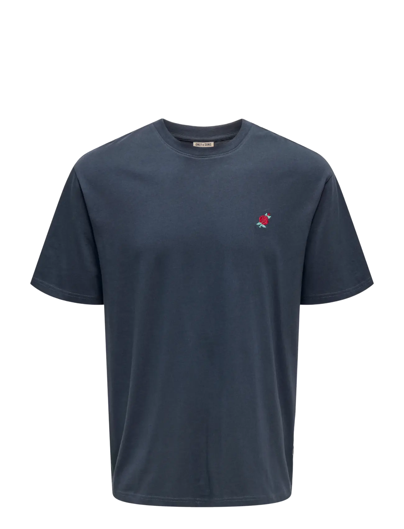 ONSFRED LIFE OPT 4 RLX SS TEE VD - BLUE NIGHTS