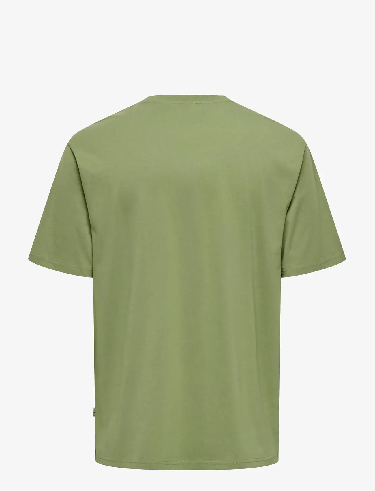 ONLY & SONS - ONSFRED LIFE OPT 4 RLX SS TEE VD - kortærmede t-shirts - oil green - 2