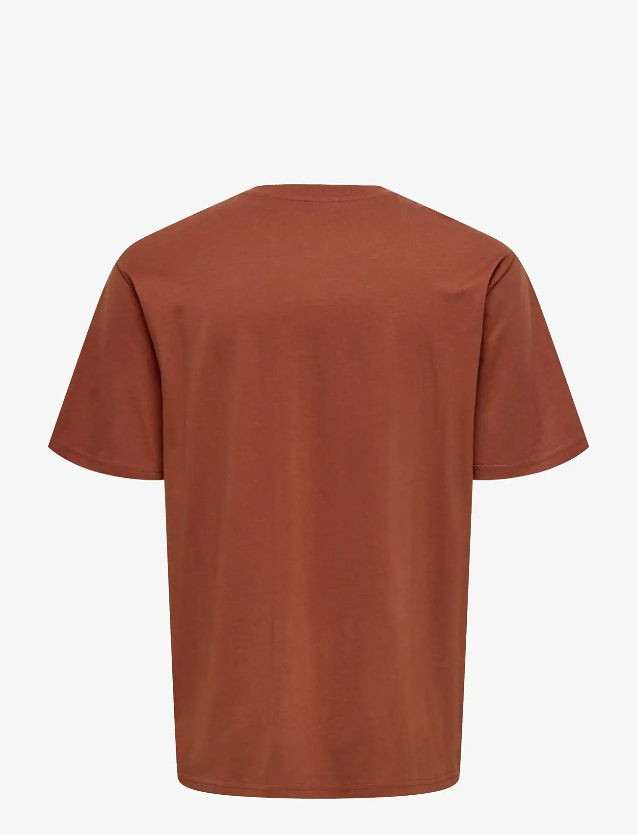 ONLY & SONS - ONSFRED LIFE OPT 4 RLX SS TEE VD - lühikeste varrukatega t-särgid - sequoia - 2