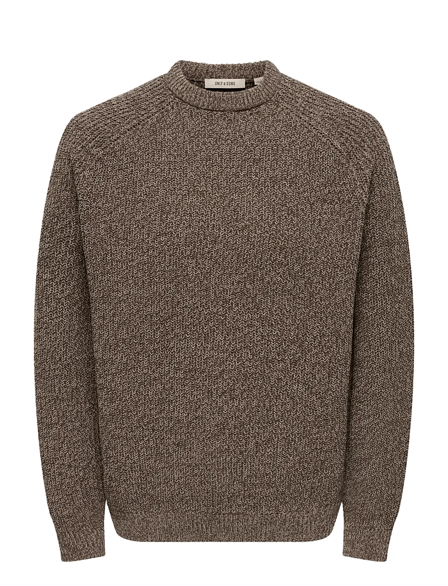 ONLY & SONS - ONSJOIN RLX LS RAGLAN KNIT - rundhals - falcon - 1