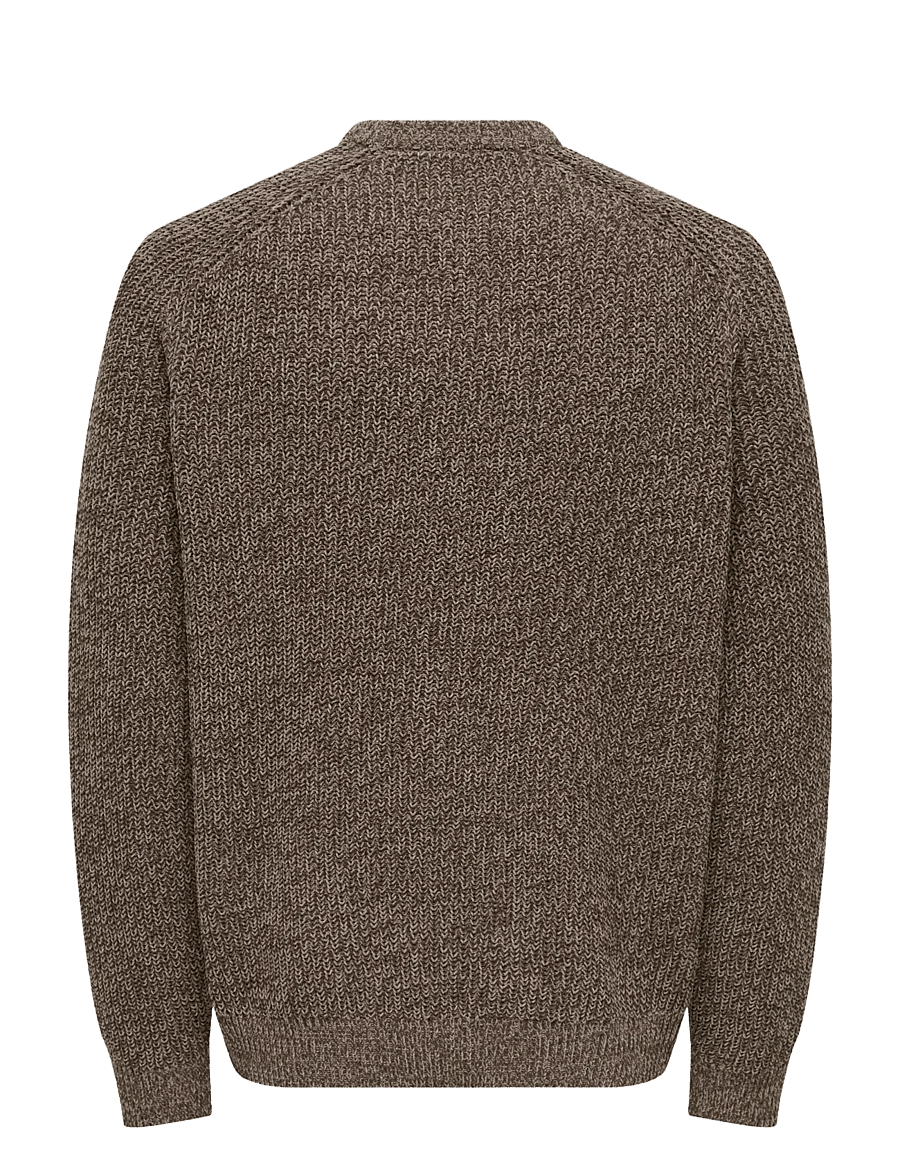 ONLY & SONS - ONSJOIN RLX LS RAGLAN KNIT - rundhals - falcon - 2