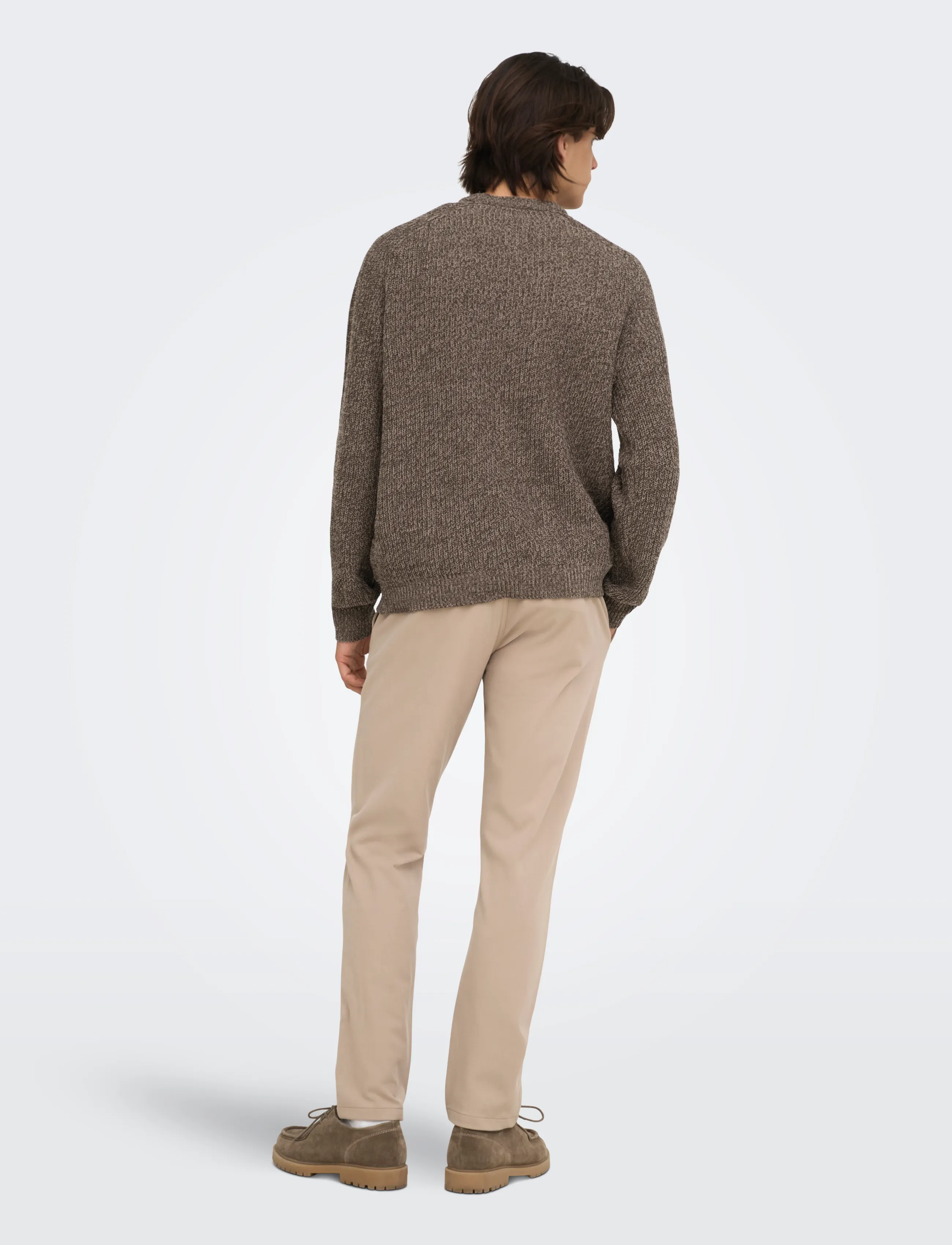 ONLY & SONS - ONSJOIN RLX LS RAGLAN KNIT - rundhals - falcon - 3