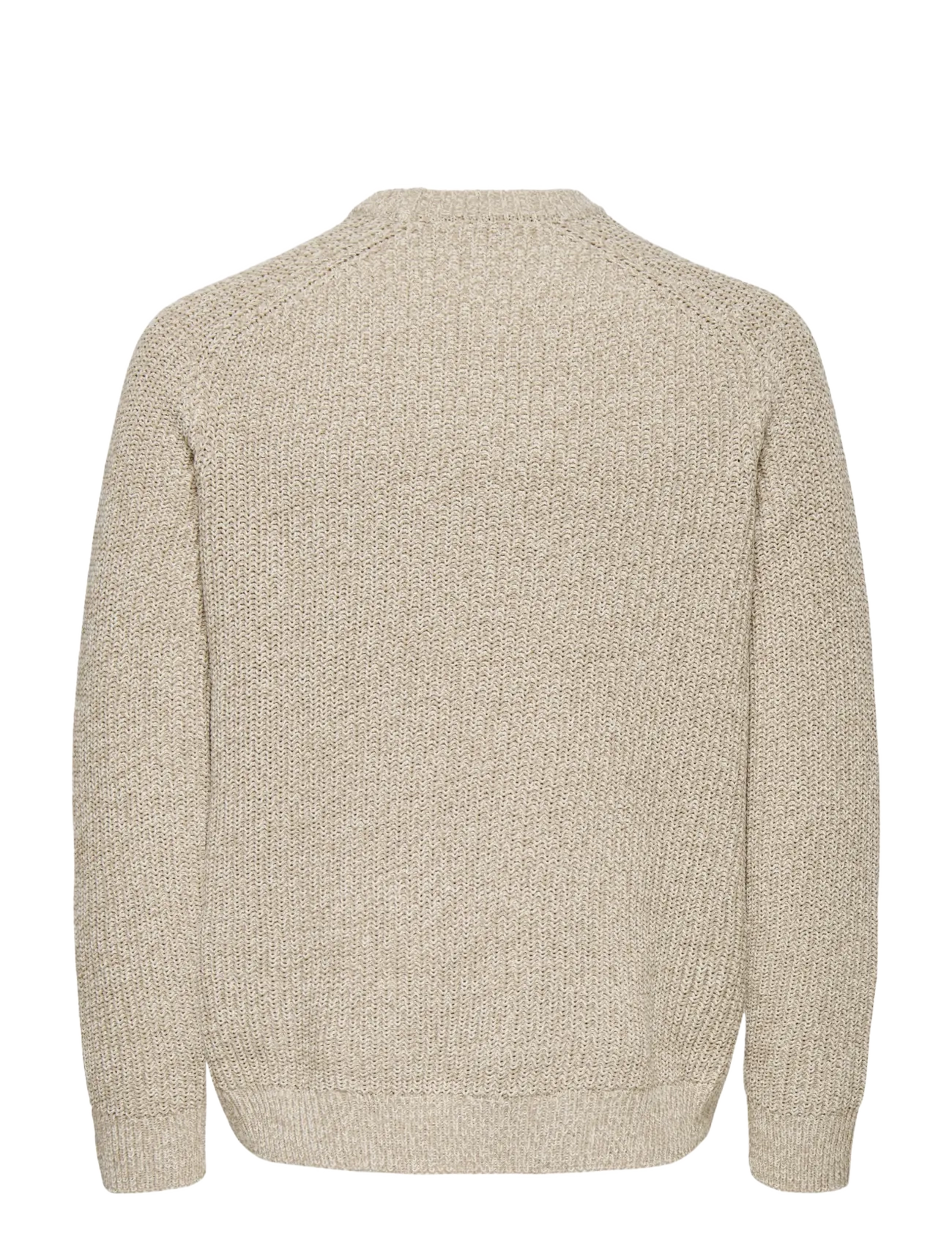 ONLY & SONS - ONSJOIN RLX LS RAGLAN KNIT - silver lining - 2