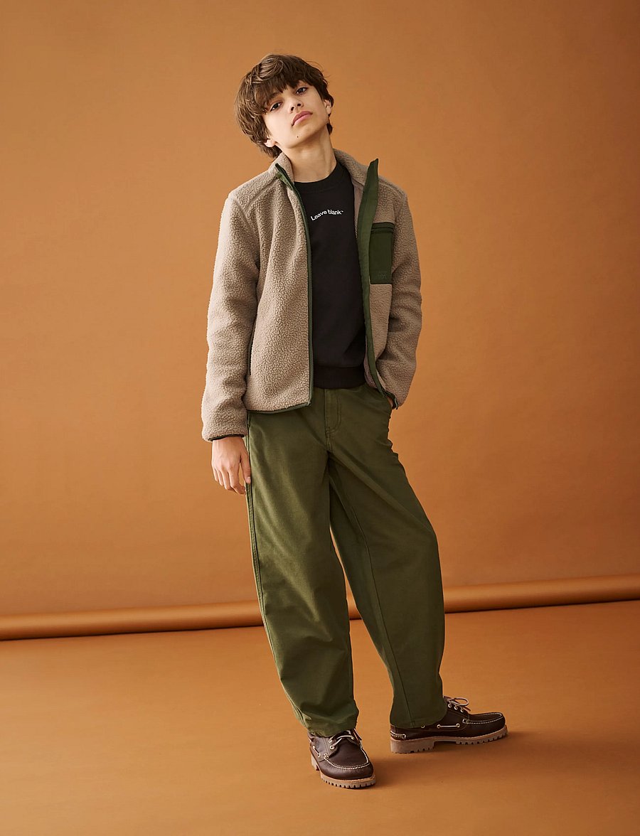 ONLY & SONS - OSJDALLAS SHERPA JACKET - fleecejackor - desert taupe - 0