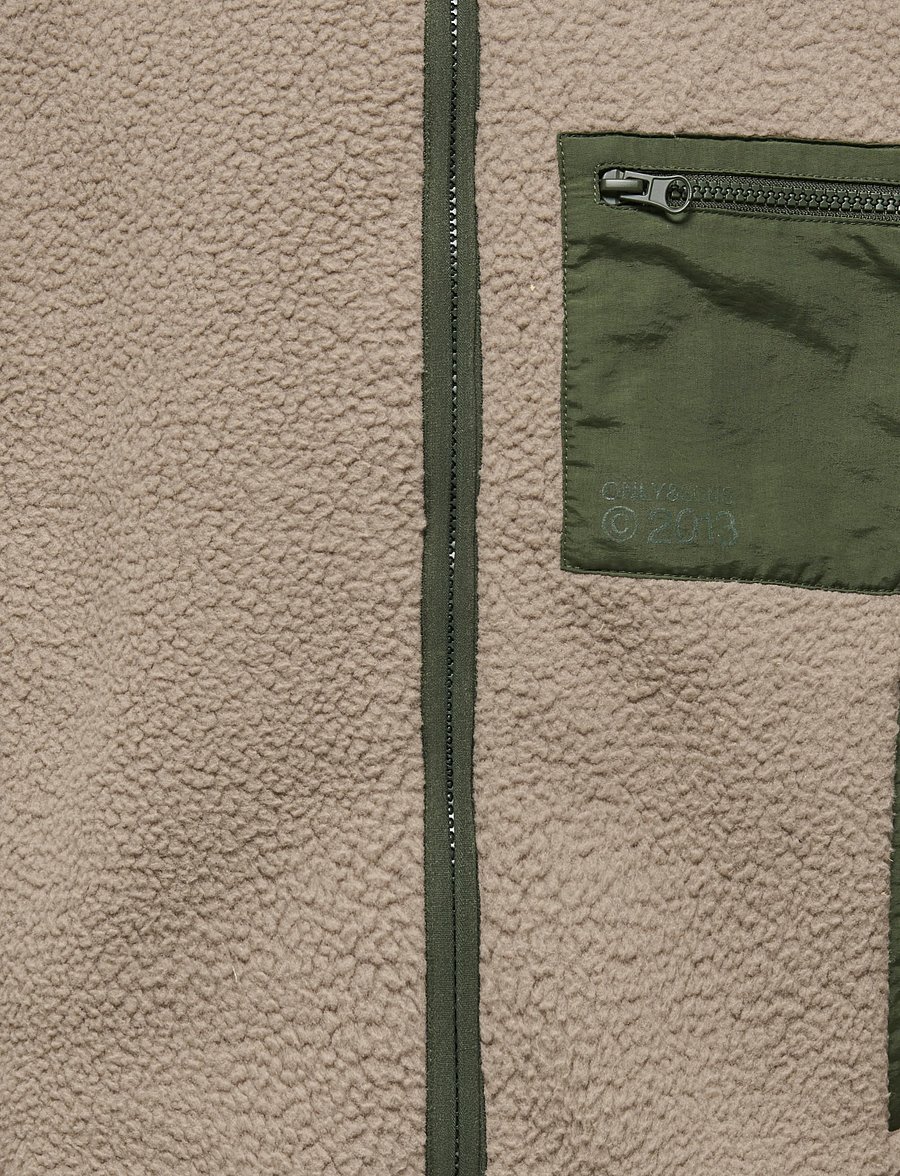 ONLY & SONS - OSJDALLAS SHERPA JACKET - fleecejackor - desert taupe - 3