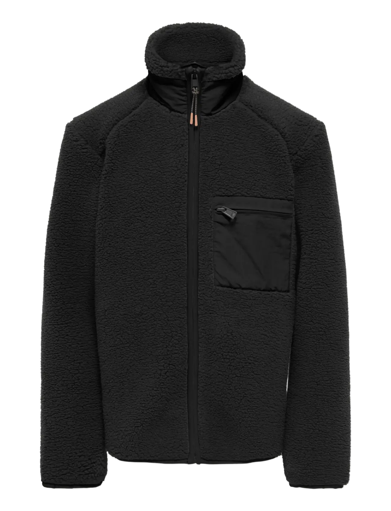 ONLY & SONS Osjdallas Sherpa Jacke Schwarz - 164 - Kinder