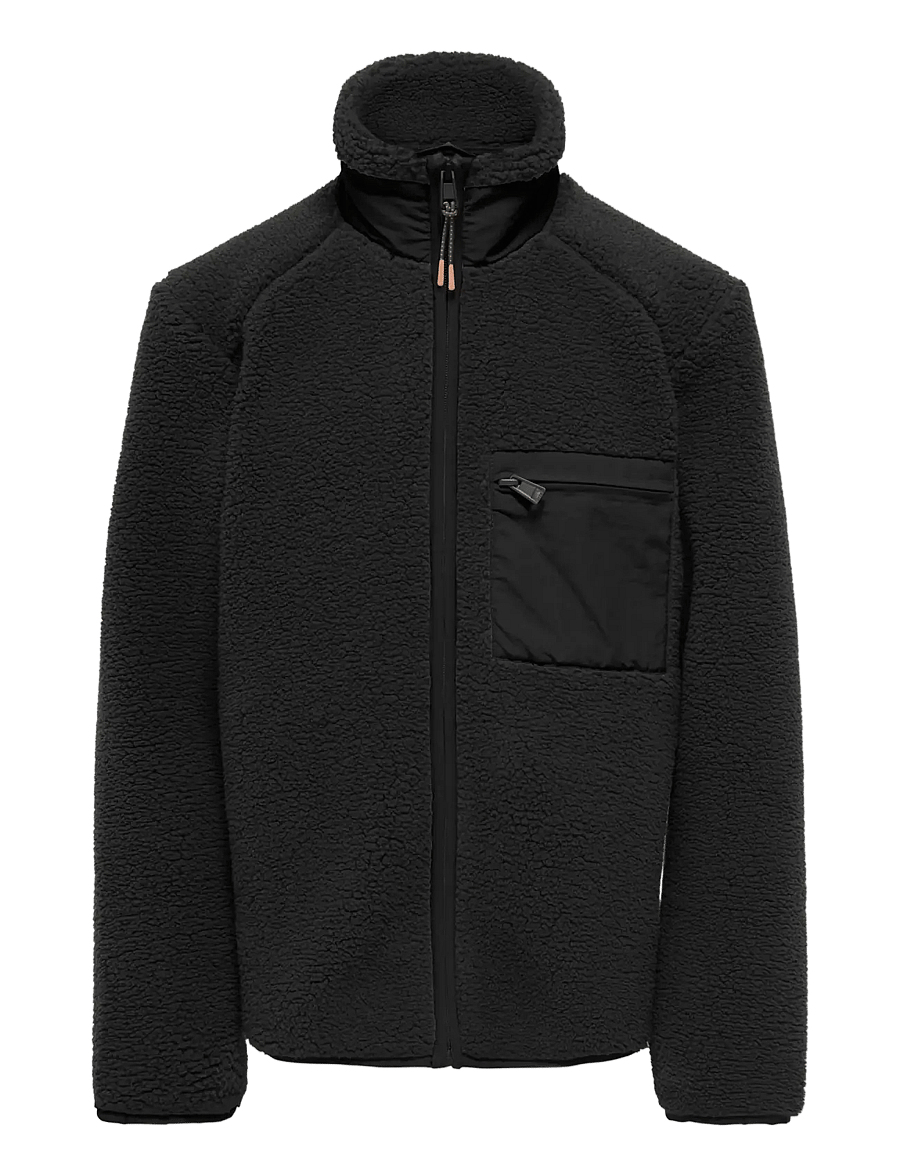 ONLY & SONS - OSJDALLAS SHERPA JACKET - phantom - 0