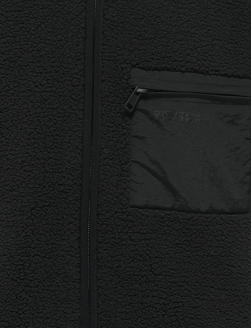 ONLY & SONS - OSJDALLAS SHERPA VEST OTW VD - einkaufen nach alter von - phantom - 2