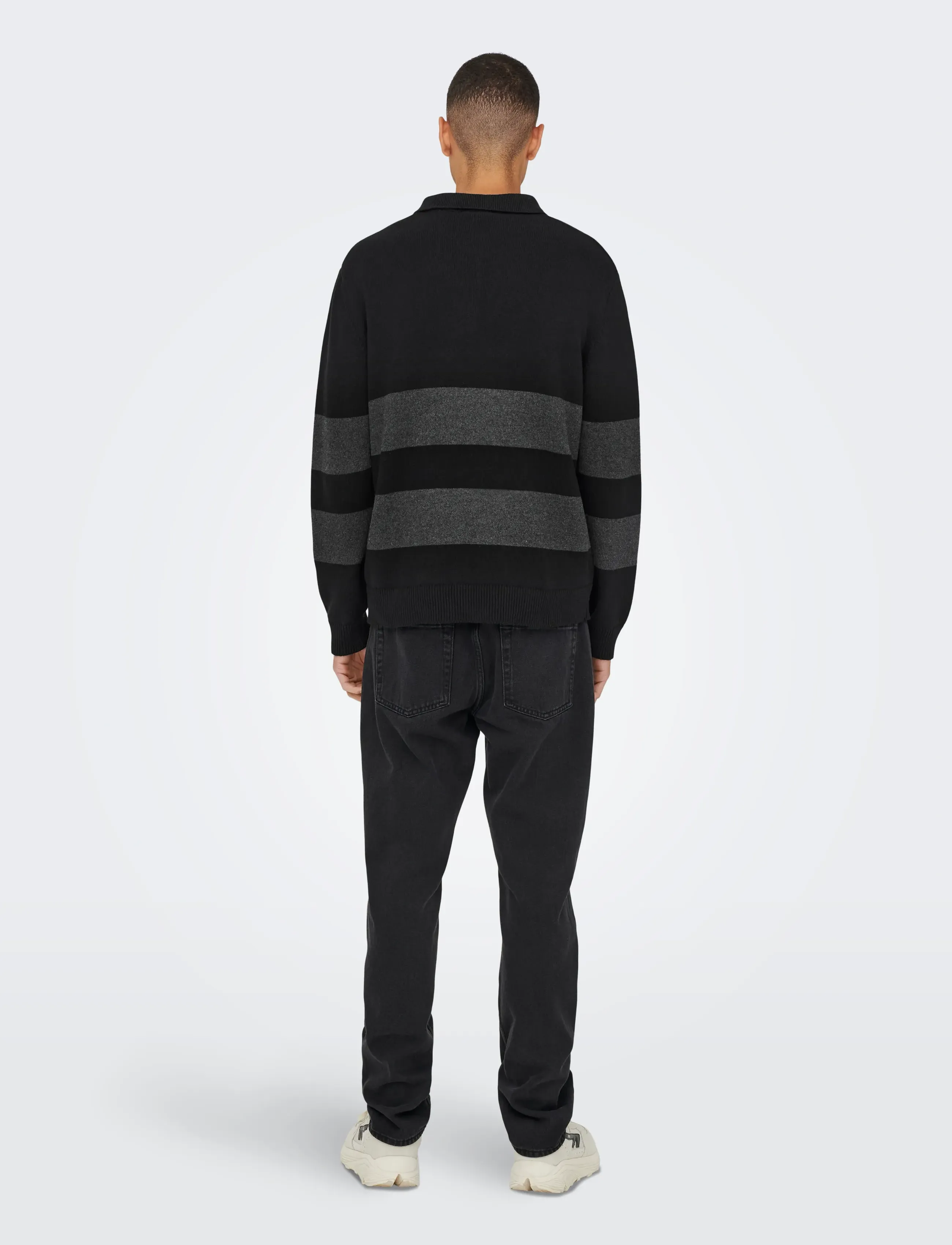 Onshope Rlx Ls Polo Knit Life 2