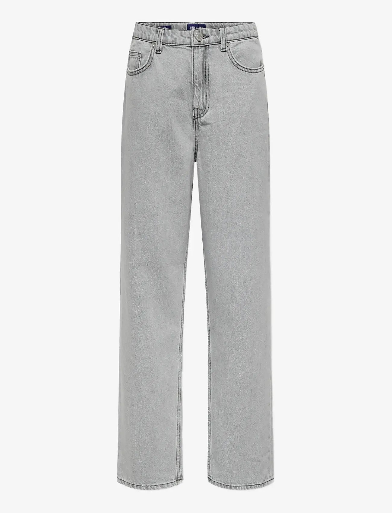 ONLY & SONS - OSJFADE LOOSE LMG 4717 PIM DNM NOOS - loose jeans - light grey denim - 0