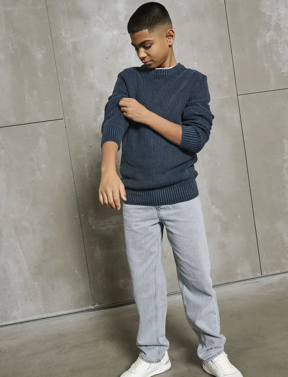 ONLY & SONS - OSJFADE LOOSE LMG 4717 PIM DNM NOOS - loose jeans - light grey denim - 0