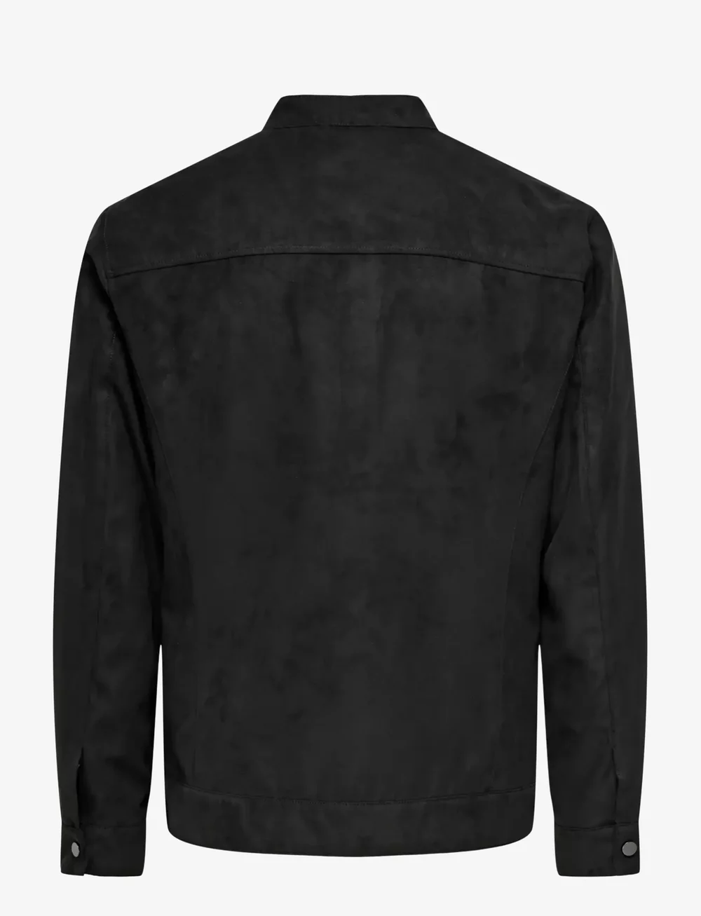 ONLY & SONS - ONSMIKE FAKE SUEDE JACKET OTW - herbstjacken - black - 2
