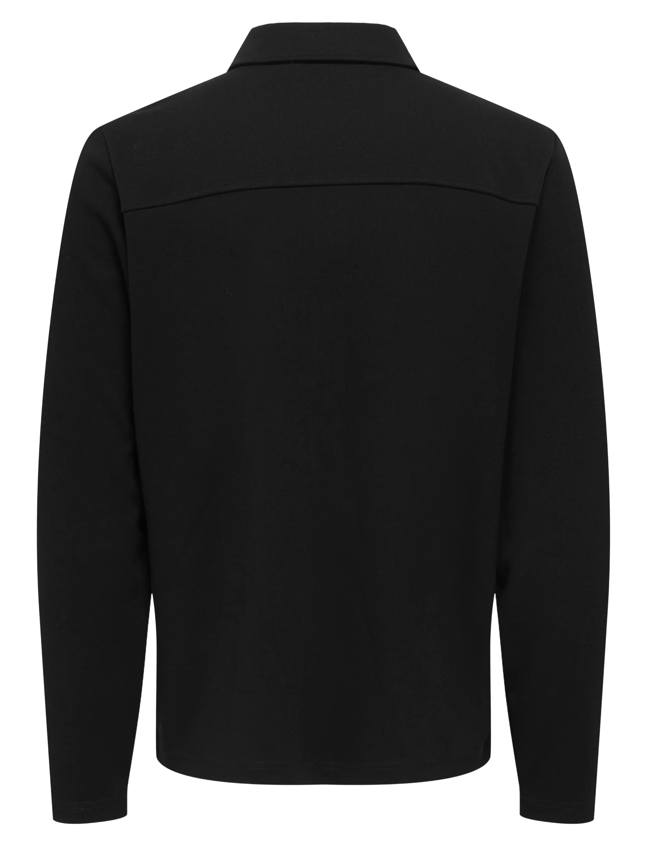 ONLY & SONS - ONSNEWKODYL REG ZIP SWEAT VD - collections - jet black - 2