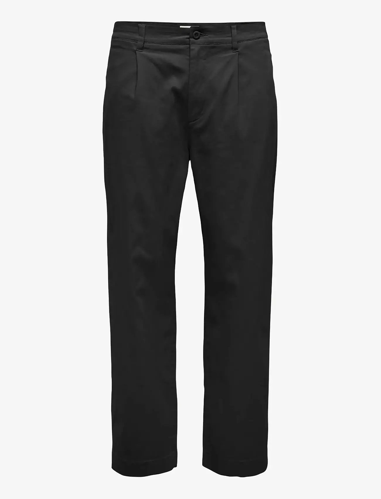 ONLY & SONS - ONSFADE NICKY LOOSE CHINO 0241 PANT - chinos - black - 0