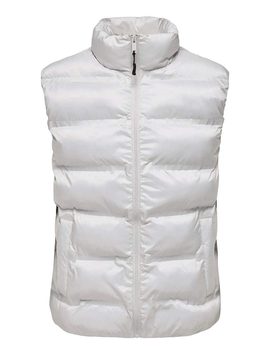 ONLY & SONS - ONSUNION SEAMLESS LIFE PUFFER VEST OTW - vapor blue - 1