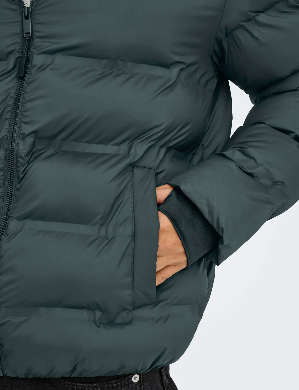 ONLY & SONS - ONSUNION SEAMLESS LIFE PUFFER JACKET OTW - winterjacken - black - 5