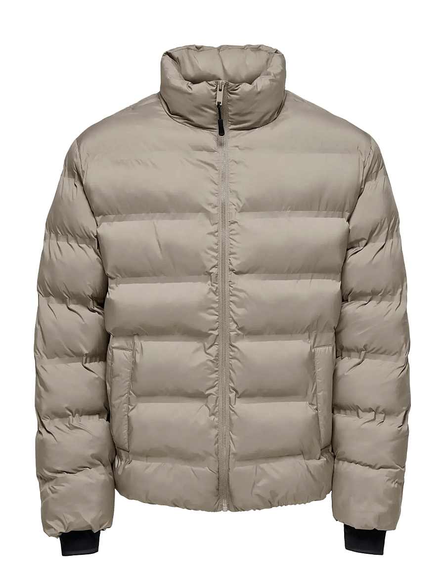 ONLY & SONS - ONSUNION SEAMLESS LIFE PUFFER JACKET OTW - daunenjacken - desert taupe - 1