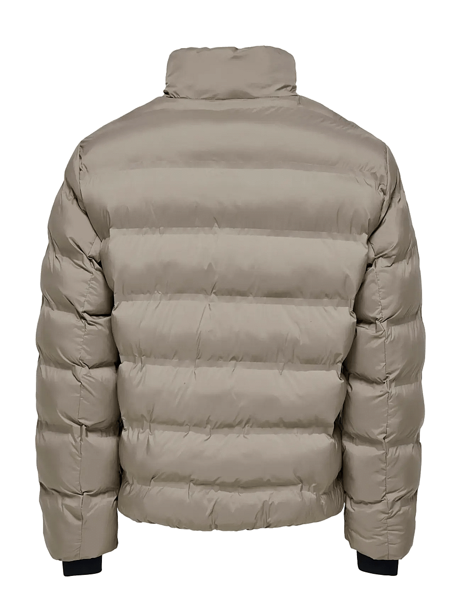 ONLY & SONS - ONSUNION SEAMLESS LIFE PUFFER JACKET OTW - daunenjacken - desert taupe - 2