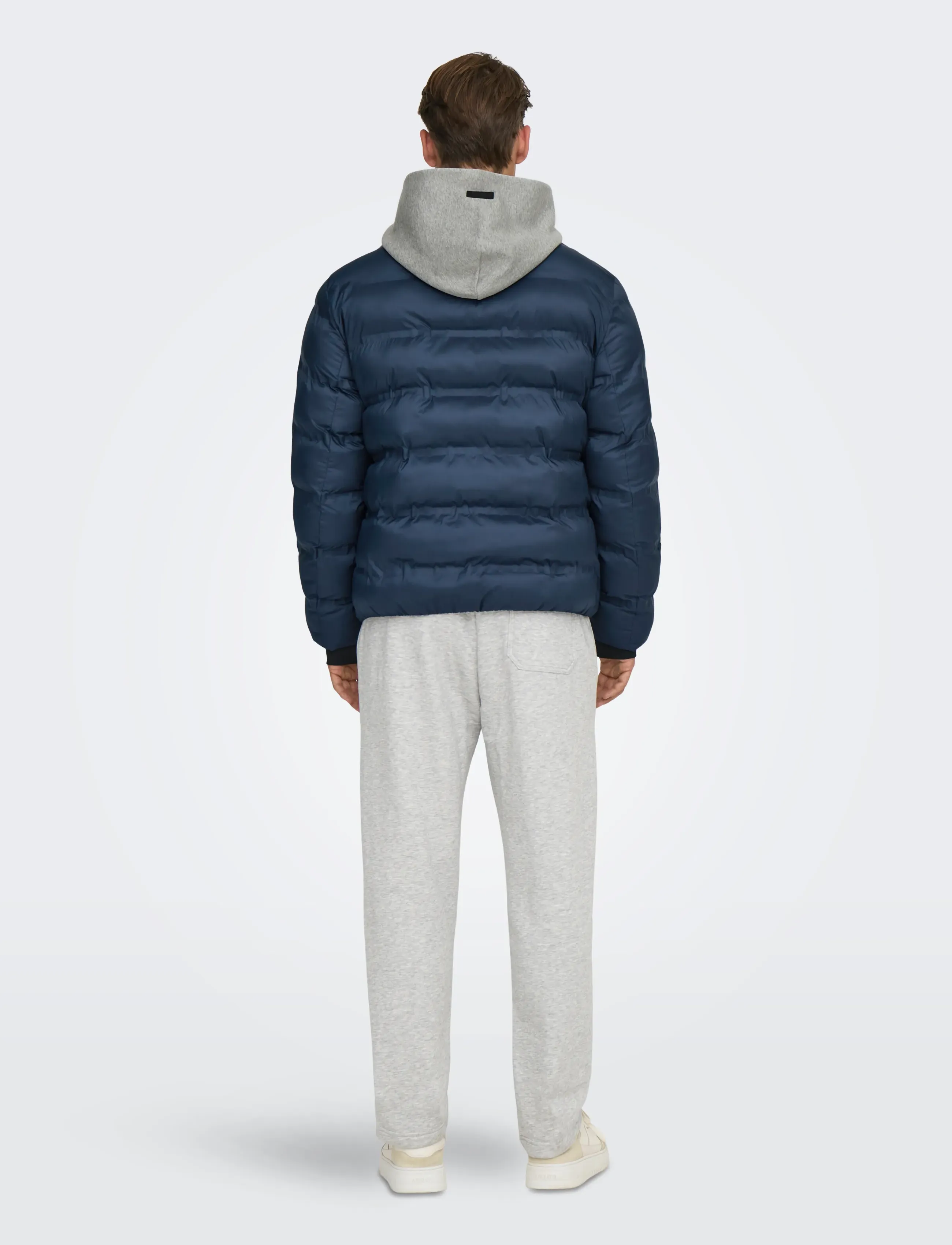 ONLY & SONS - ONSUNION SEAMLESS LIFE PUFFER JACKET OTW - untuvatakit - night sky - 3