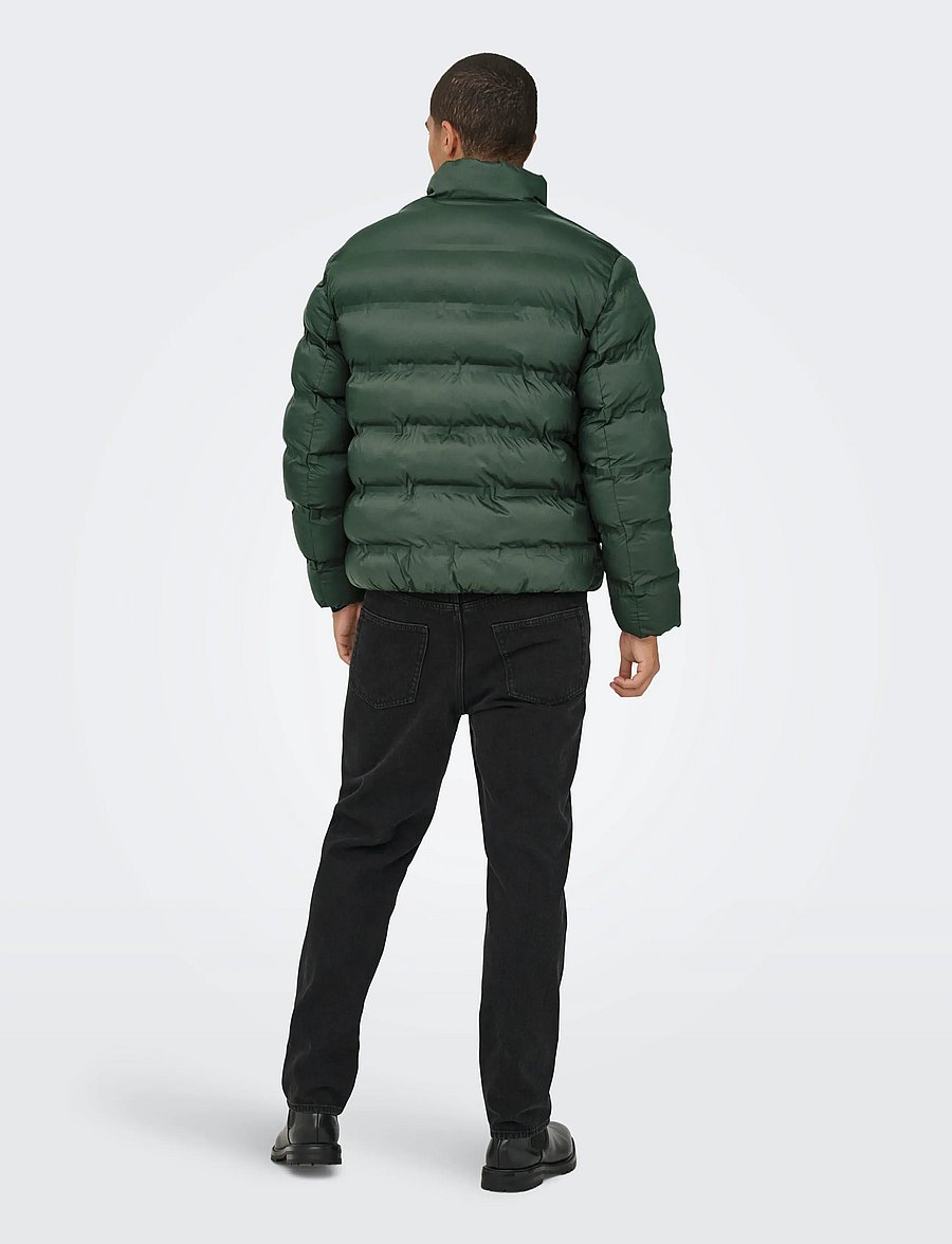 ONLY & SONS - ONSUNION SEAMLESS LIFE PUFFER JACKET OTW - daunenjacken - rosin - 3