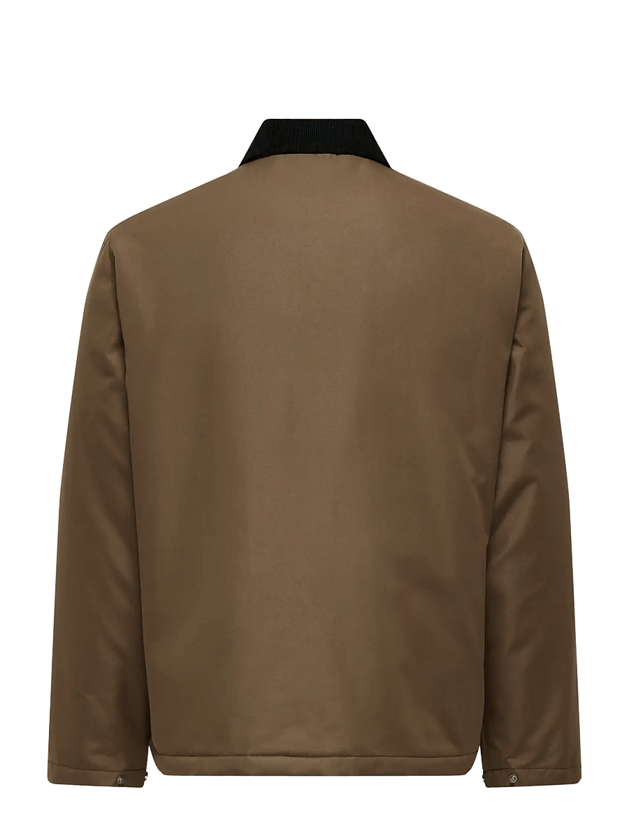 ONLY & SONS - ONSKOSMO PADDED JACKET OTW VD - forårsjakker - carafe - 1
