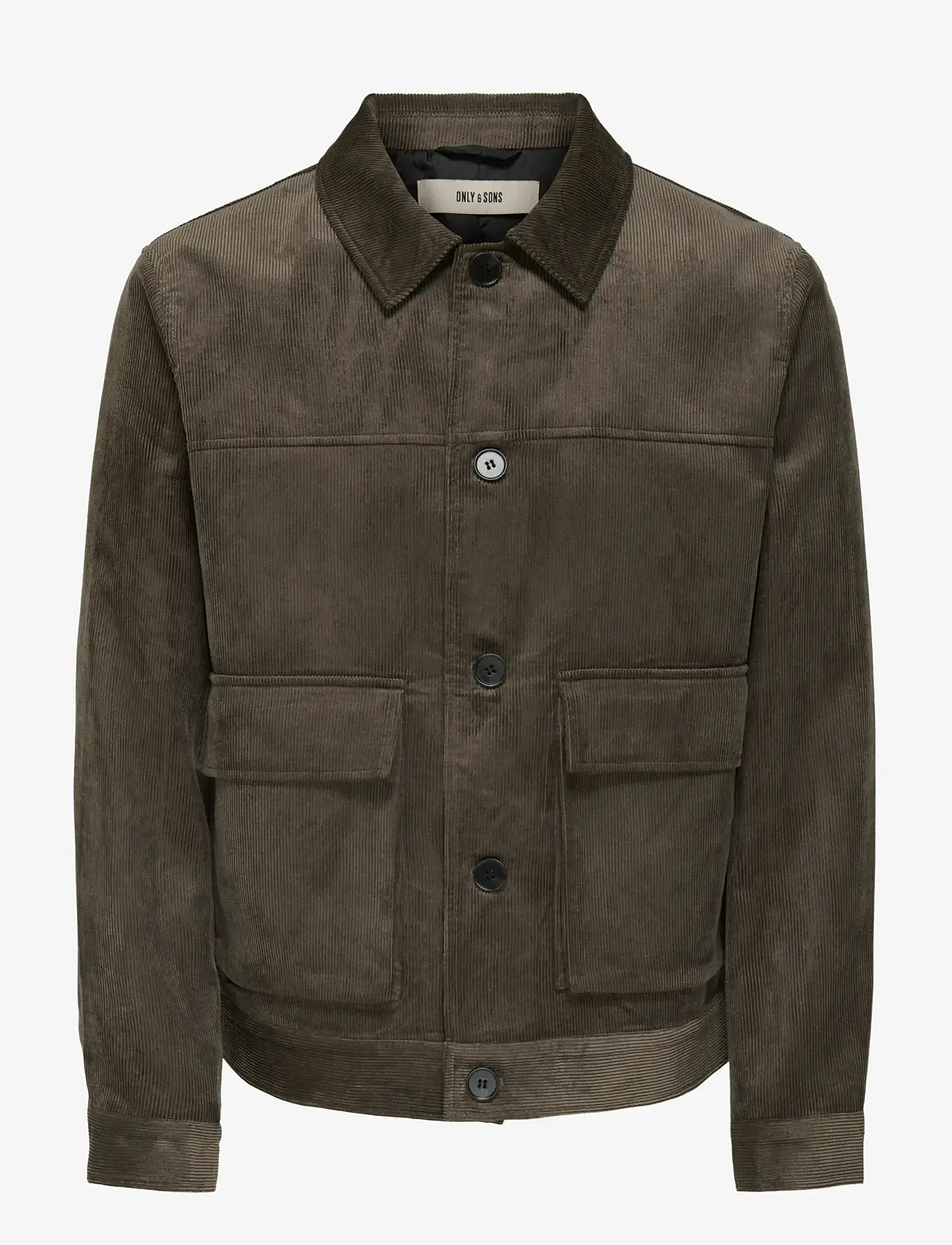 ONLY & SONS - ONSLANCE CORD JACKET OTW - lette jakker - major brown - 0