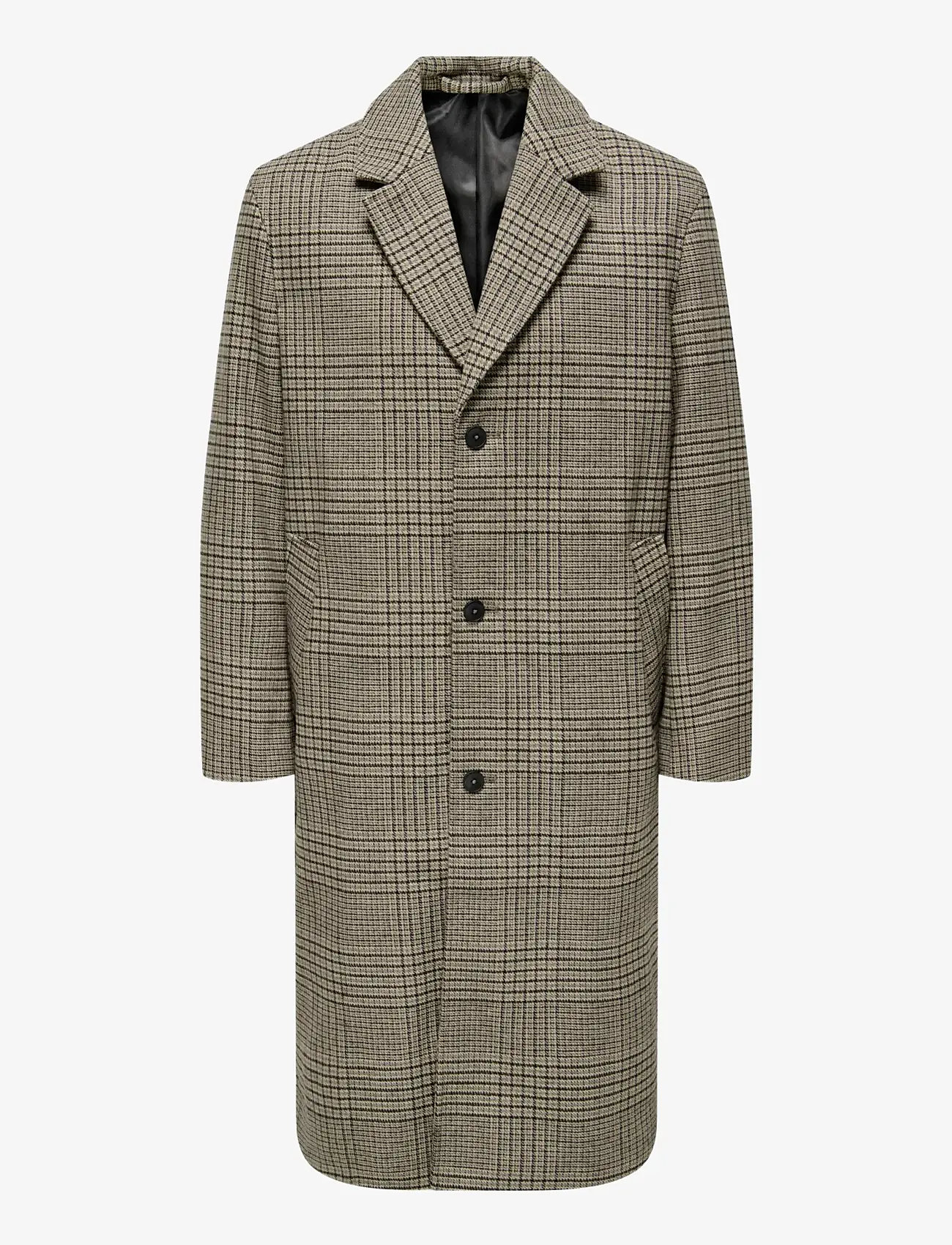 ONLY & SONS - ONSOLAF WOOL JACKET OTW - vinterjackor - walnut - 1