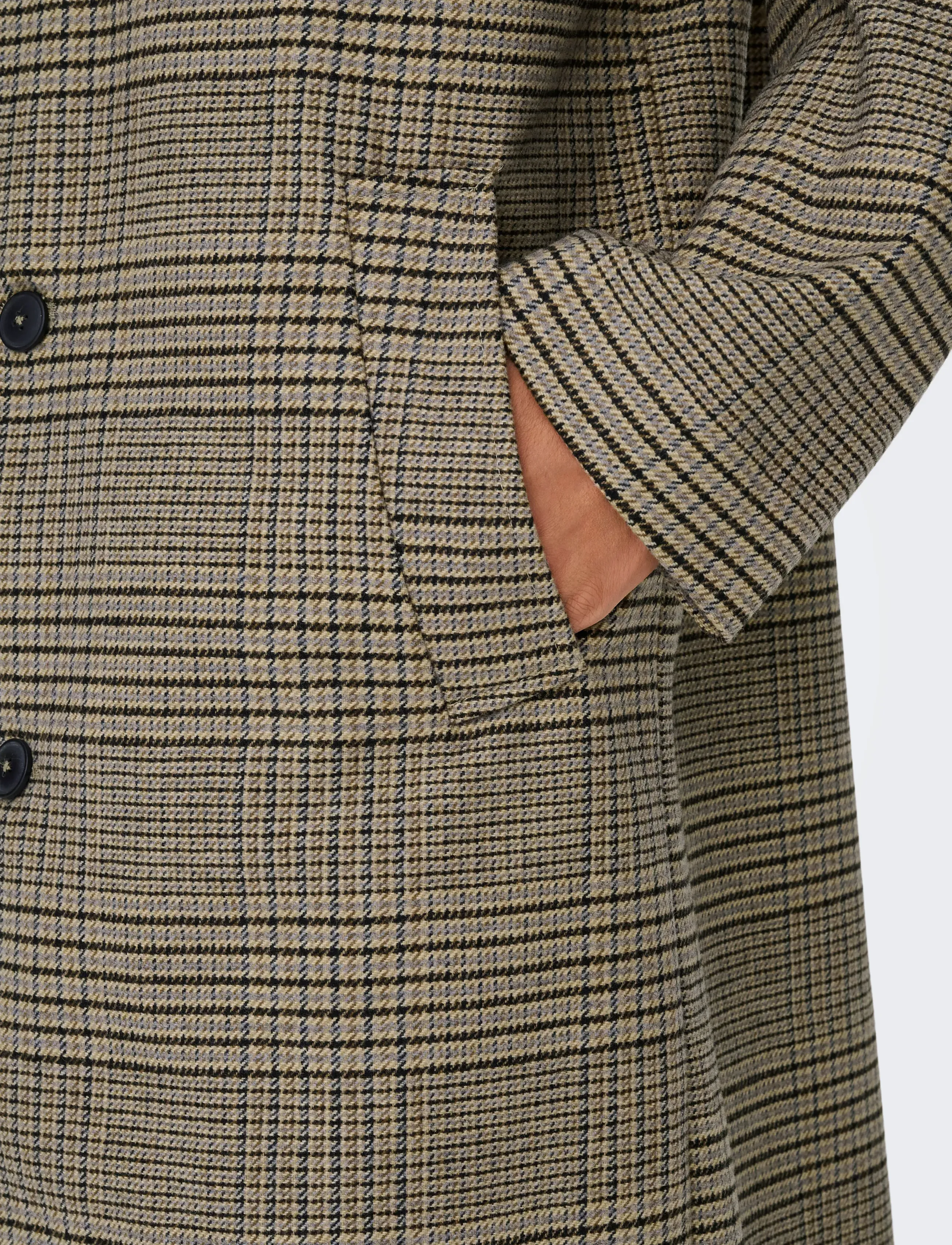 ONLY & SONS - ONSOLAF WOOL JACKET OTW - winter jackets - walnut - 5