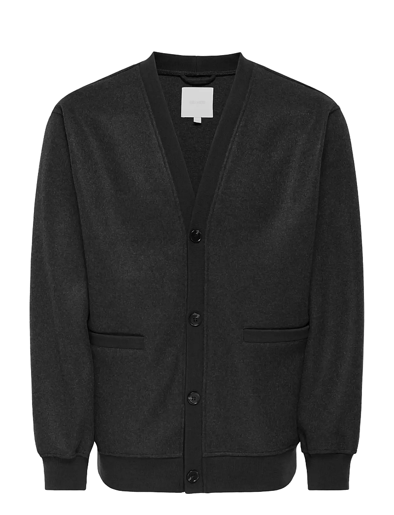 ONLY & SONS - ONSVICTOR CARDIGAN OTW - cardigans - dark grey - 0