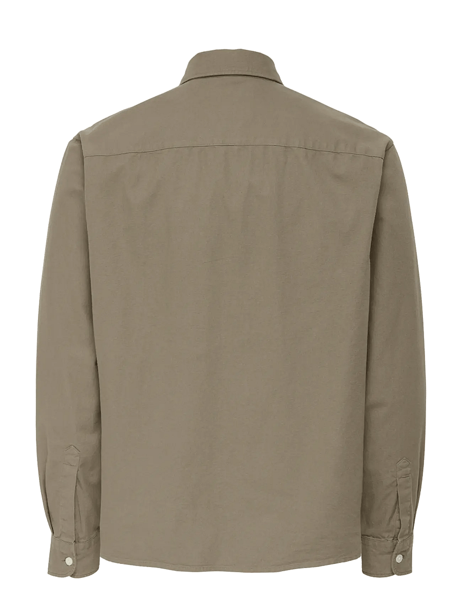 ONLY & SONS - ONSLENNART LOOSE OXFORD SHIRT 0382 - oxfordi särgid - walnut - 1