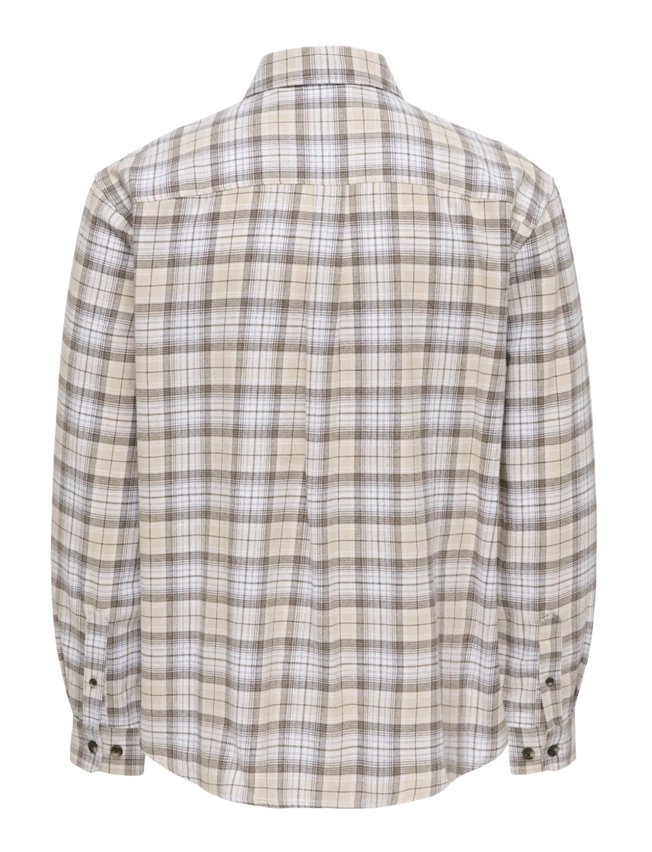 ONLY & SONS - ONSGUDMUND LOOSE LS CHECKED SHIRT - checkered shirts - canteen - 2