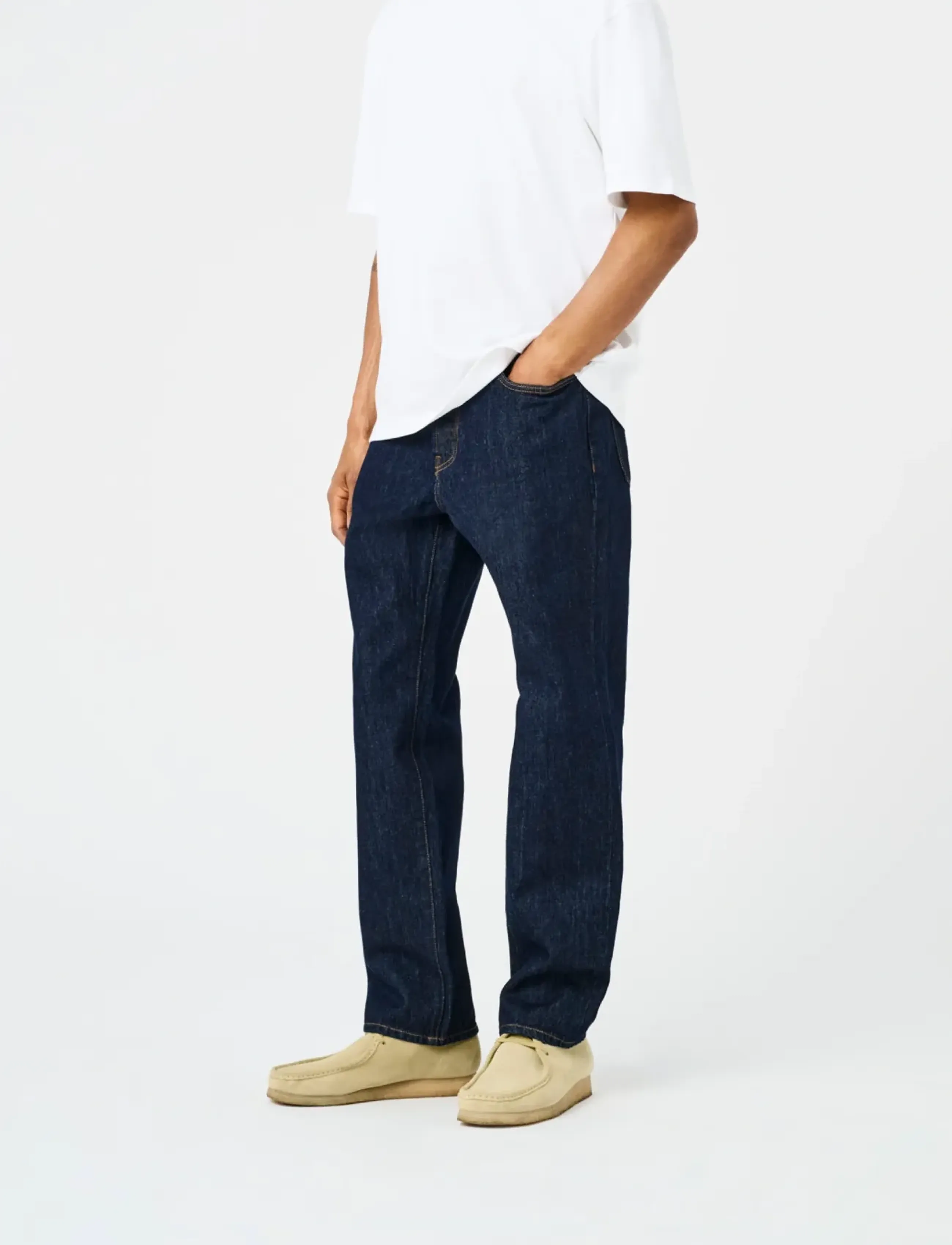 ONLY & SONS ONSEDGE STRAIGHT RINSE 4942 TAI DNM NOOS - Jeans - DARK BLUE DENIM / navy