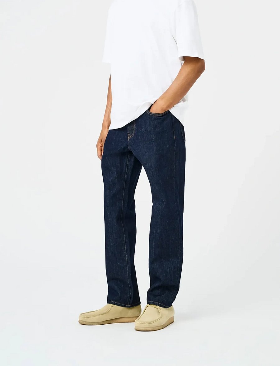 ONLY & SONS - ONSEDGE STRAIGHT RINSE 4942 TAI DNM NOOS - regular jeans - dark blue denim - 0