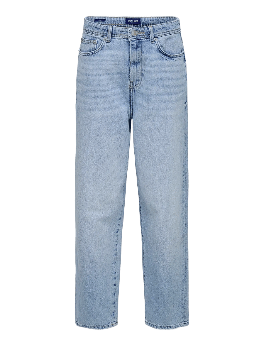 ONLY & SONS - OSJFADE LOOSE LB 5011 TAI DNM NOOS - loose jeans - light blue denim - 1