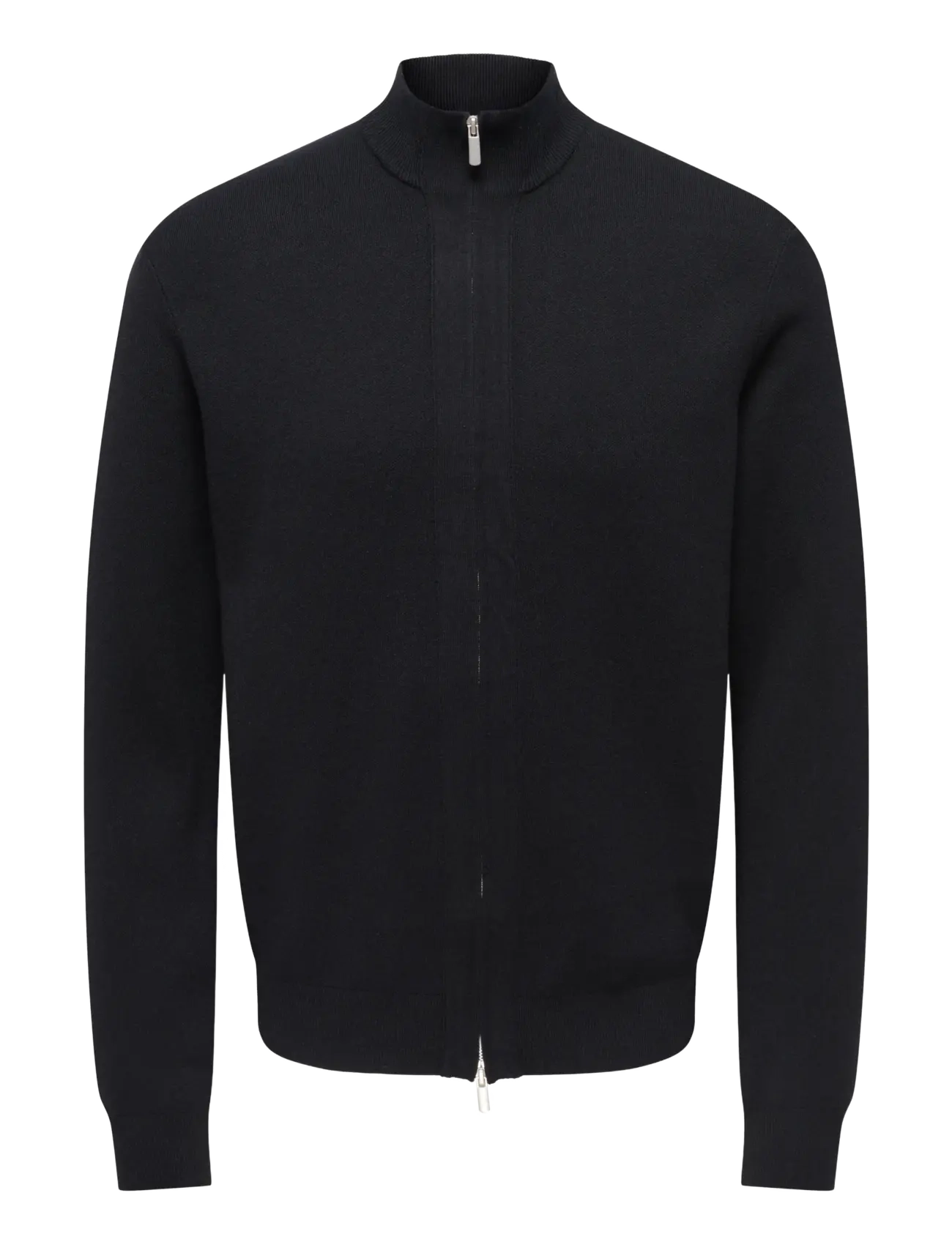 ONLY & SONS ONSCOOPER REG LS 12 CARDIGAN KNIT FRML - Kardiganid - BLACK / black