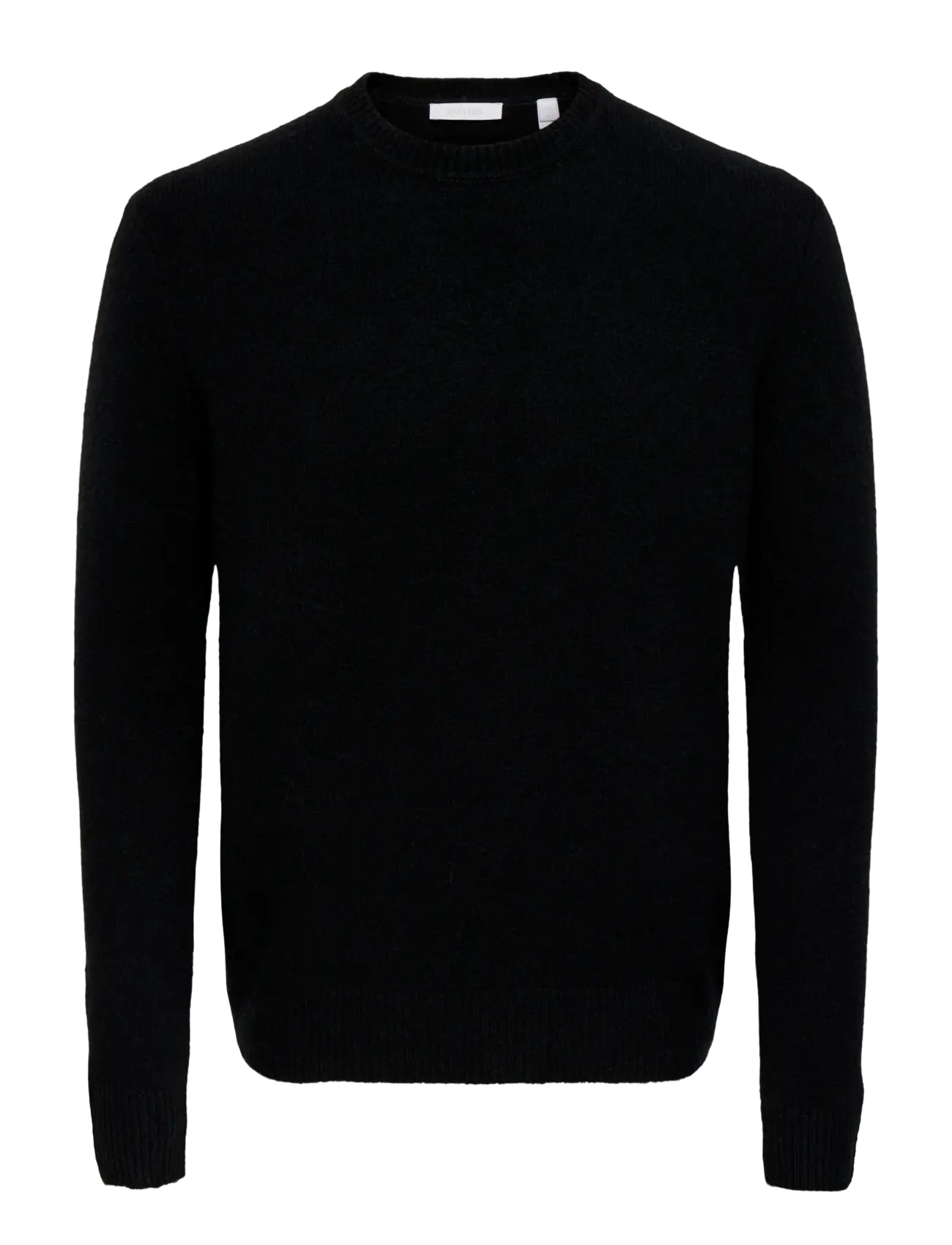 ONLY & SONS ONSRAY REG LS CREW KNIT FRML - Rundhalsad - BLACK / black