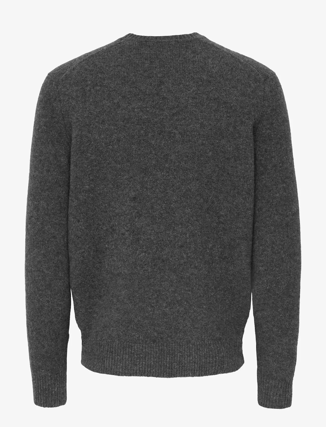 ONLY & SONS - ONSRAY REG LS CREW KNIT FRML - sügisesed riided - dark grey melange - 1