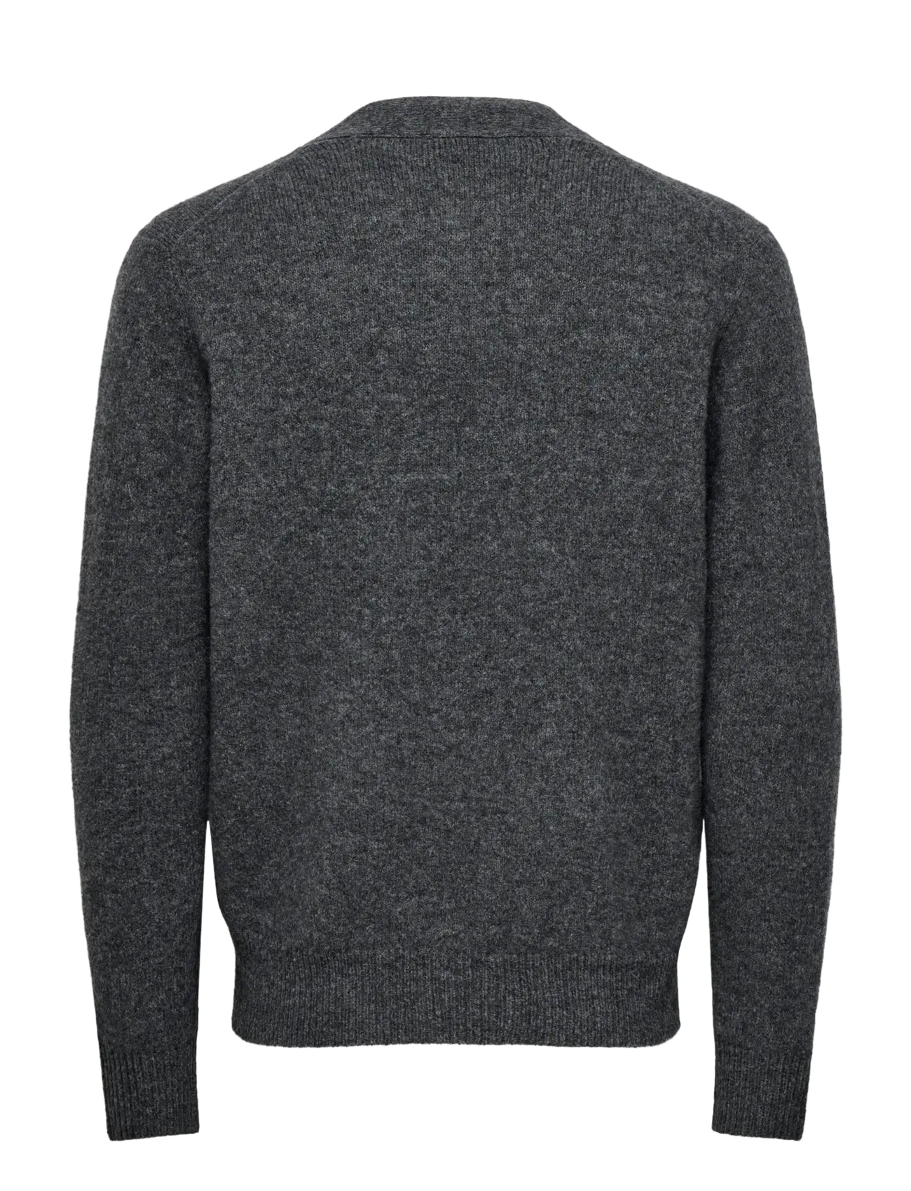 ONLY & SONS - ONSRAY REG LS CARDIGAN KNIT FRML - cardigans - dark grey melange - 2