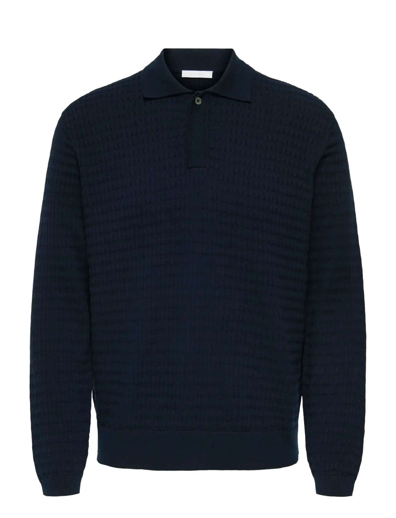 ONSBERRY REG 12 LS POLO KNIT FRML - DARK SAPPHIRE