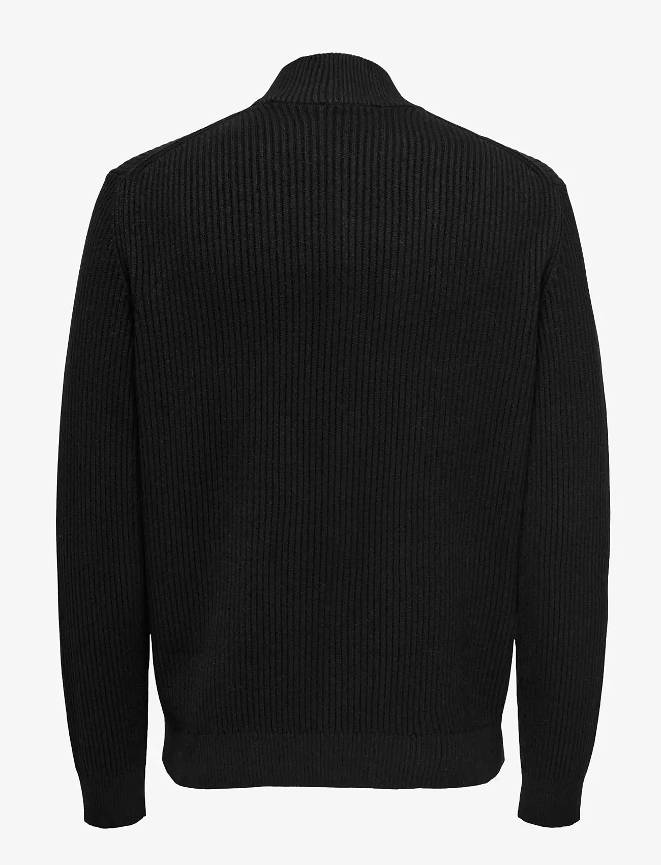 ONLY & SONS - ONSLAW REG LS CARDIGAN KNIT FRML - pullover mit durchgehendem reißverschluss - black - 2