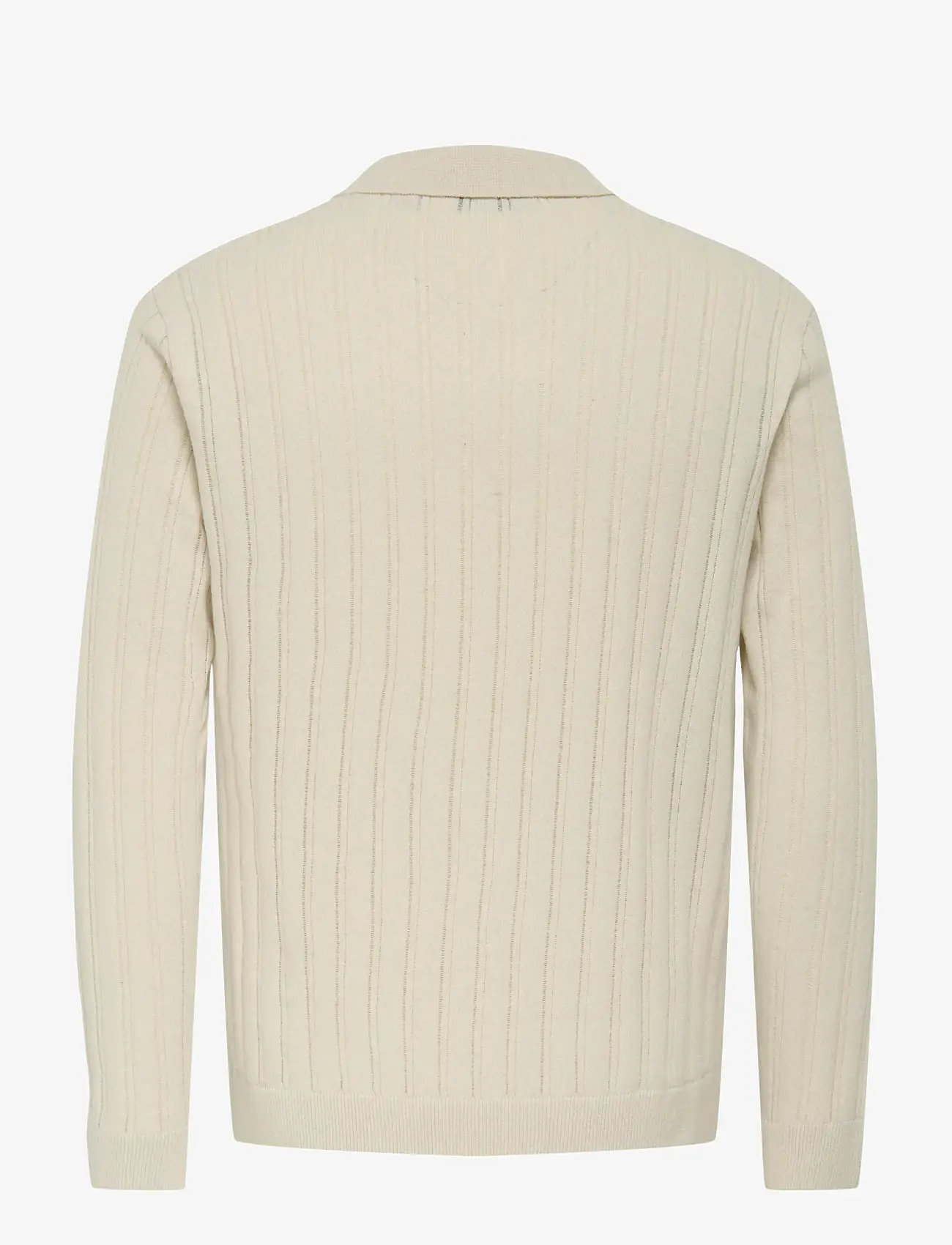 ONLY & SONS - ONSKENT LIFE REG 12 LS POLO KNIT - trikotažiniai polo marškinėliai ilgomis rankovėmis - silver lining - 2