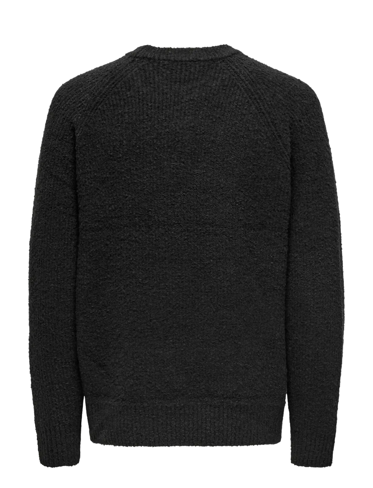 ONLY & SONS - ONSDALE LIFE RLX LS RAGLAN KNIT - rundhals - black - 2
