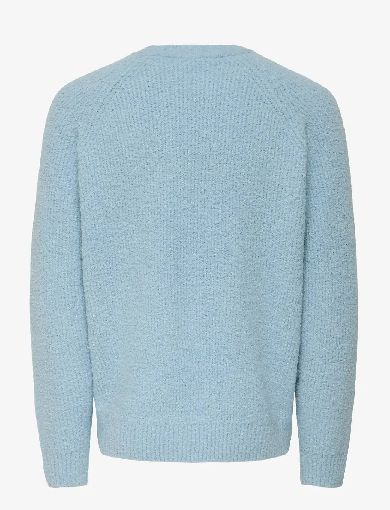 ONLY & SONS - ONSDALE LIFE RLX LS RAGLAN KNIT - rund hals - skyway - 1