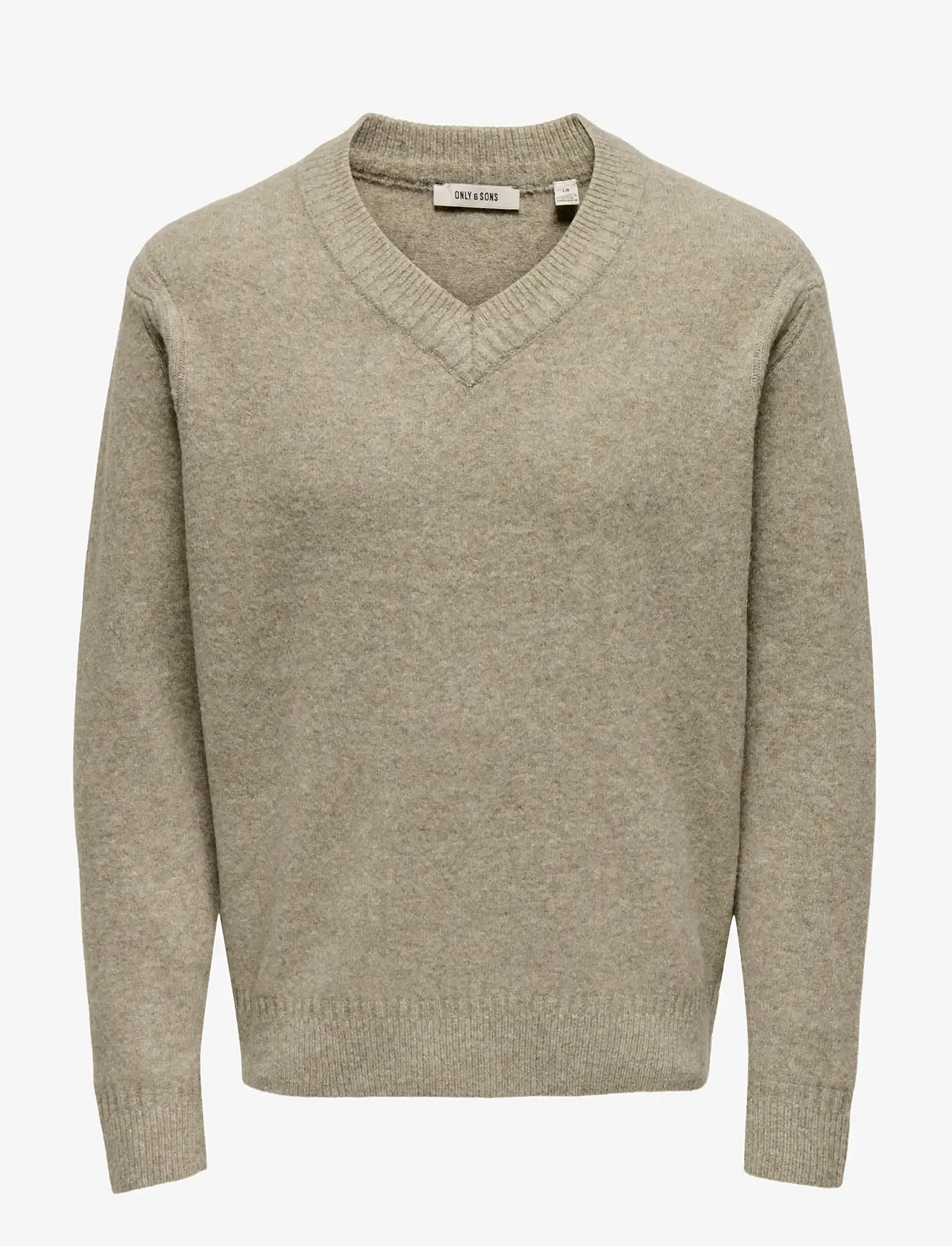 ONLY & SONS - ONSMOVE RLX BRUSHED V-NECK KNIT - sügisesed riided - twill - 0